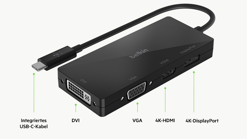 Abbildung des USB-C-Multiport-Video-Adapters